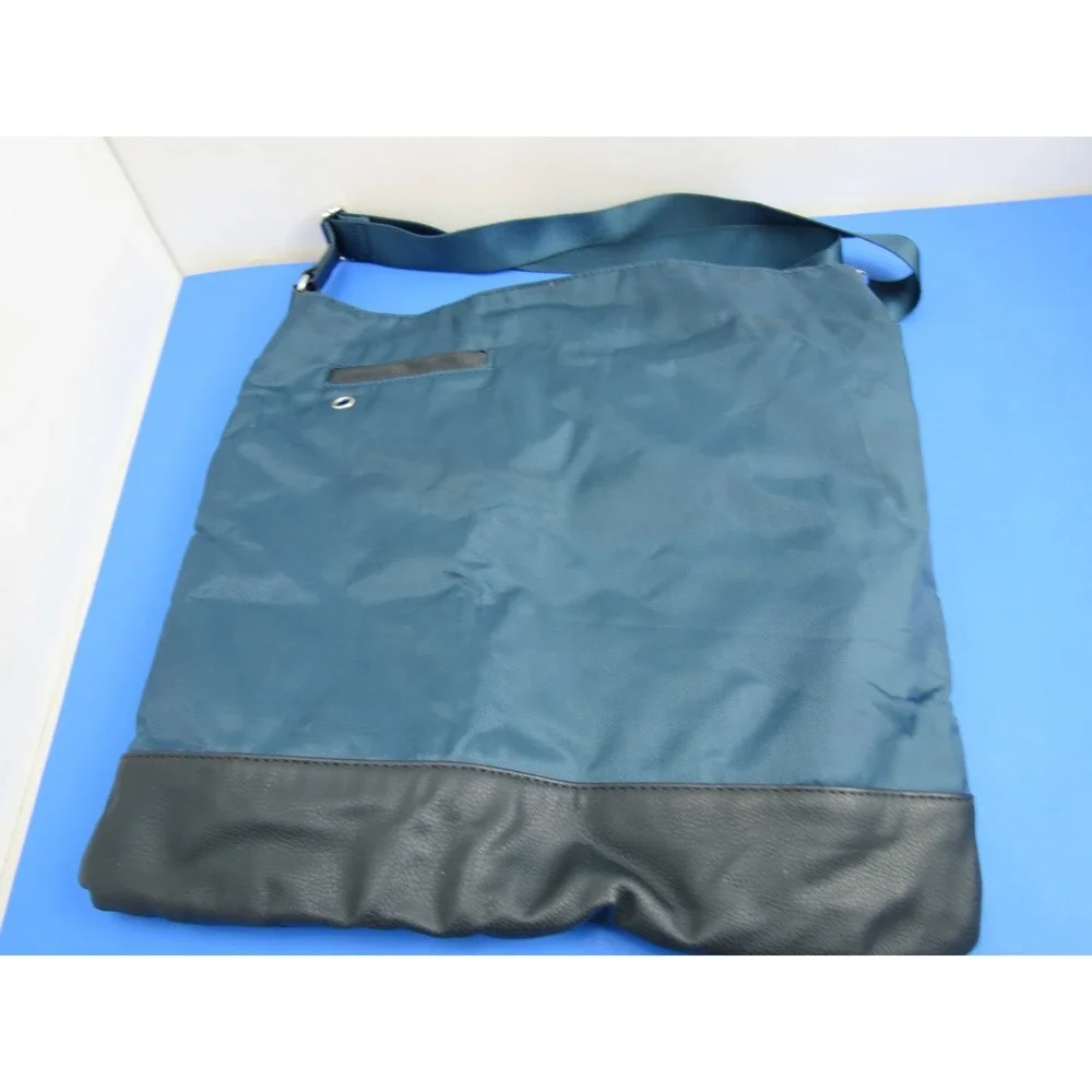 Mosey Baggallini Teal Blue Tote Bag Organizer Crossbody Nylon Women